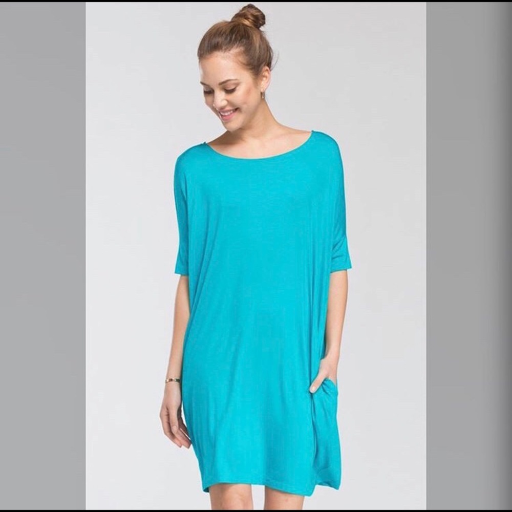 Easy breezy blue dress